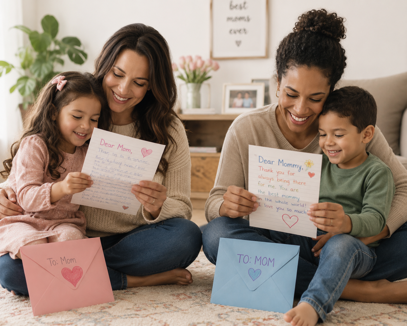letters of affirmation for moms